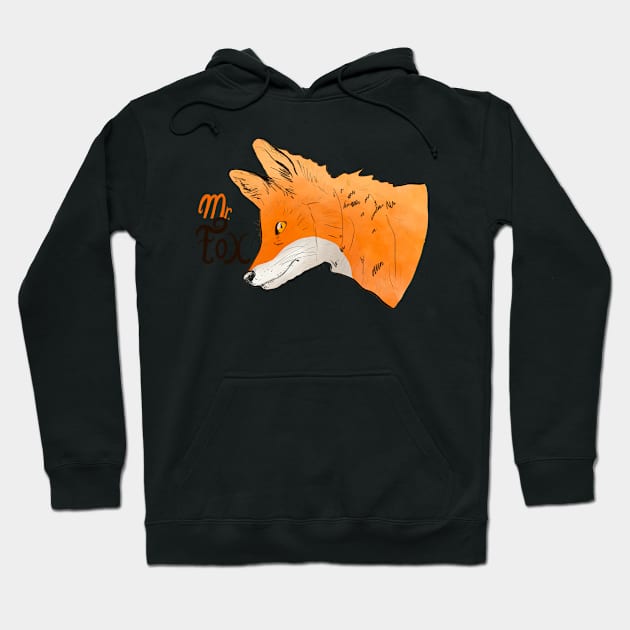 Mister Fox Hoodie by Mimie20